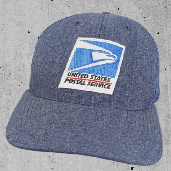 USPS Other - Vintage USPS Hat Cap Blue Denim Medium Adjustable Post Old Stock Made in USA